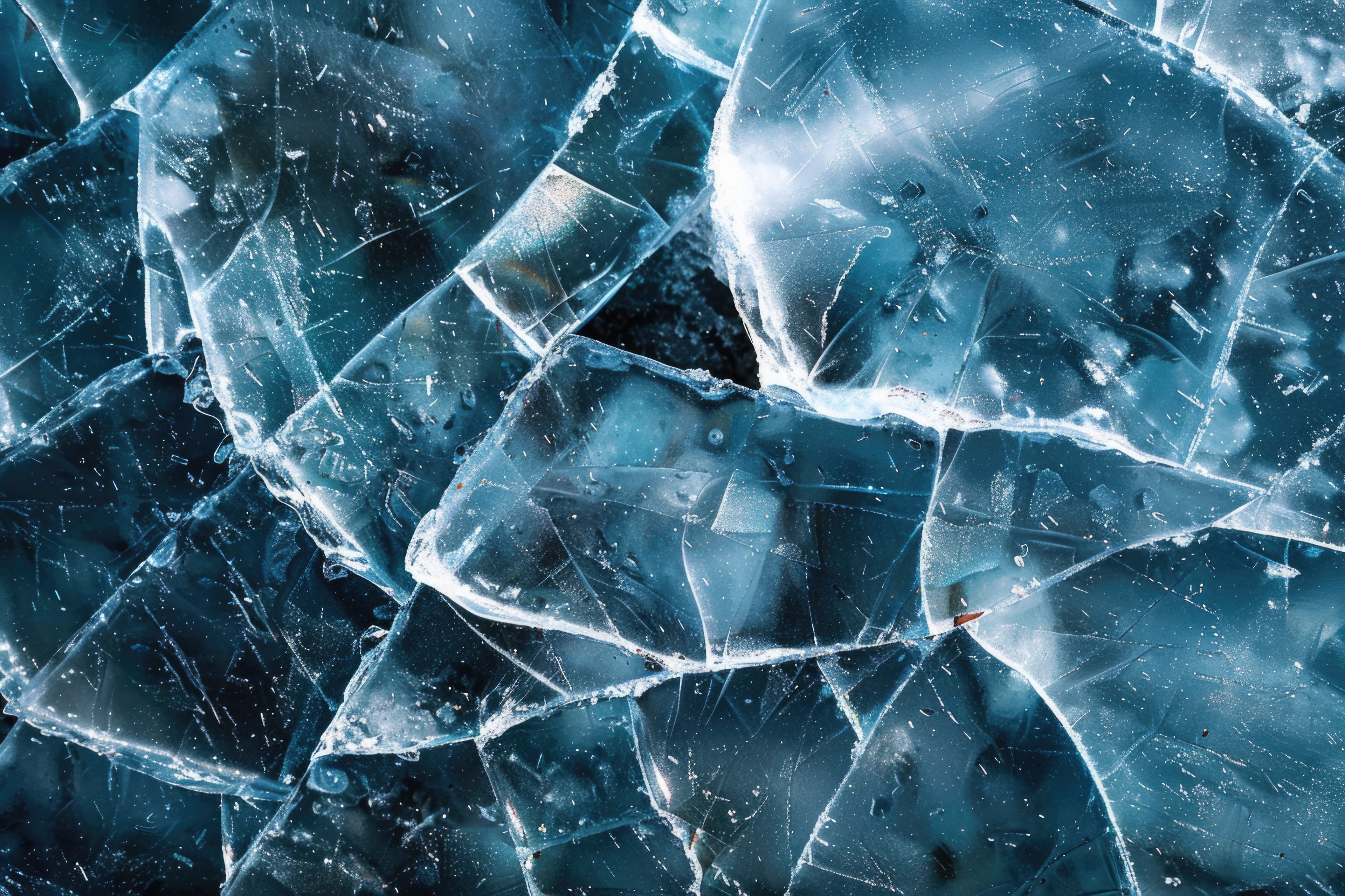 Ice texture